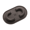 City Pads are durable oval rubber bottom protector pads for backpacks, travel bags, and luggage, made by KB Fittings.